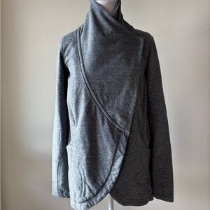 Sz4 Lululemon That's A Wrap
Heathered Snow Slub Coal